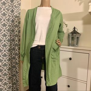 Lightweight Long Sleeve Open Cardigan